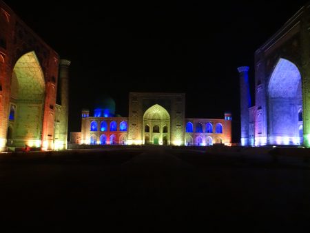 22. Sound and light show Registan Samarkand