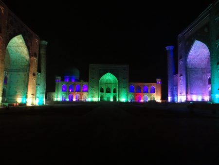 23. Sound and light show Registan