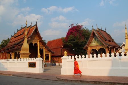 11. Going to scool in Laos