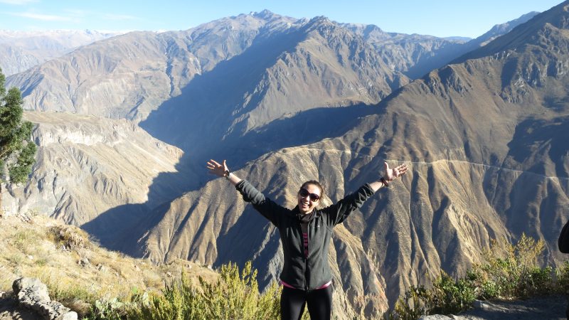 La sfarsitul Trekking-ului din Colca - Peru