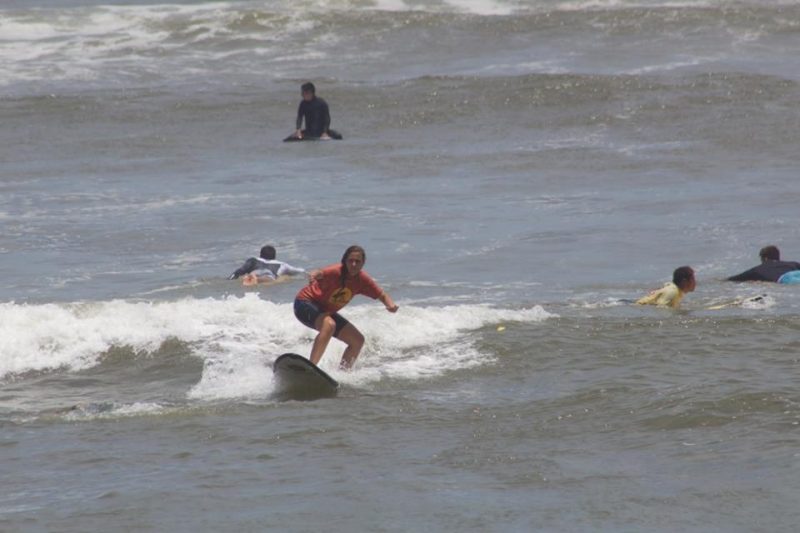 Surfing in Lima - Peru