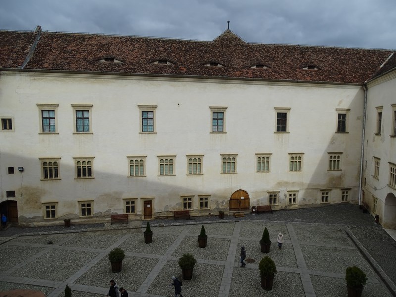 Interior Cetatea Fagarasului