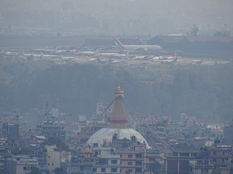 Boudhanath Kathmandu Airport