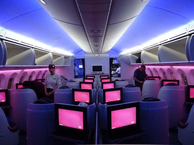 . Qatar Airways Business Class