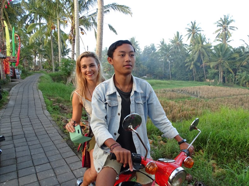 Moto Taxi Ubud