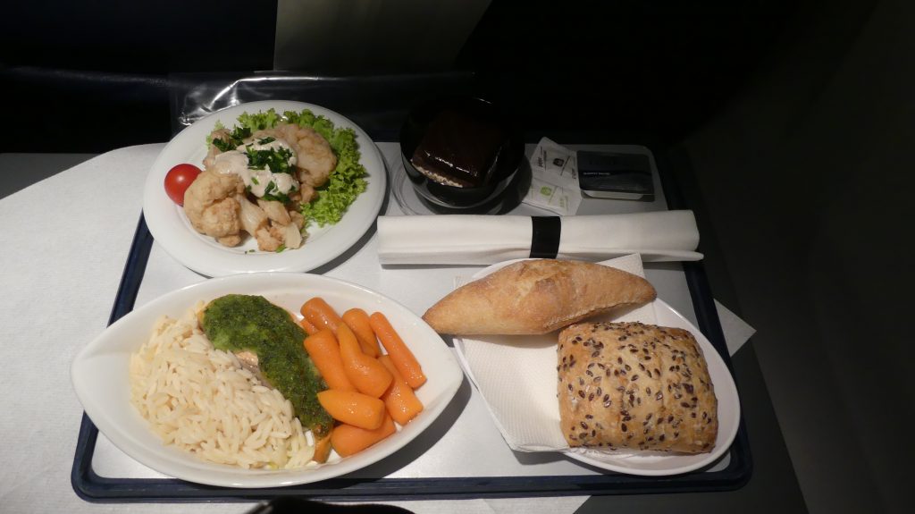 Mancare Business Class Tarom