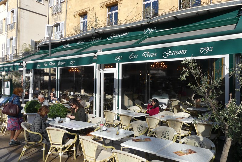 Les Deux Garcons Aix en Provence