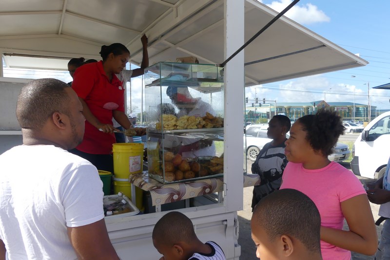 Street food Port of Spain