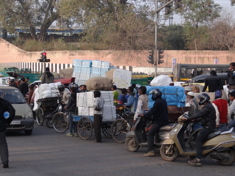 Trafic Jam Delhi