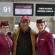 Stewardeze Qatar Airways