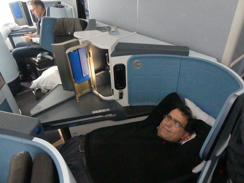 Business class KLM pat