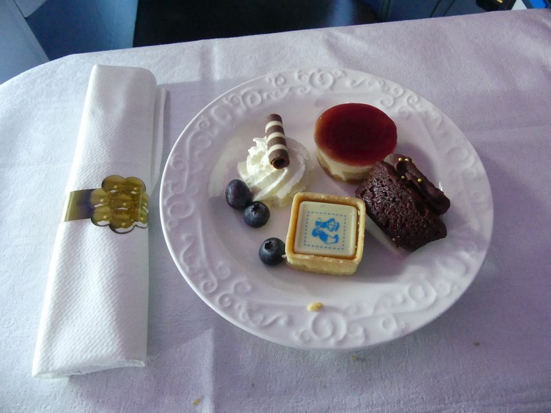 Desert KLM business class