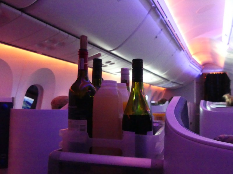 VIn KLM business class