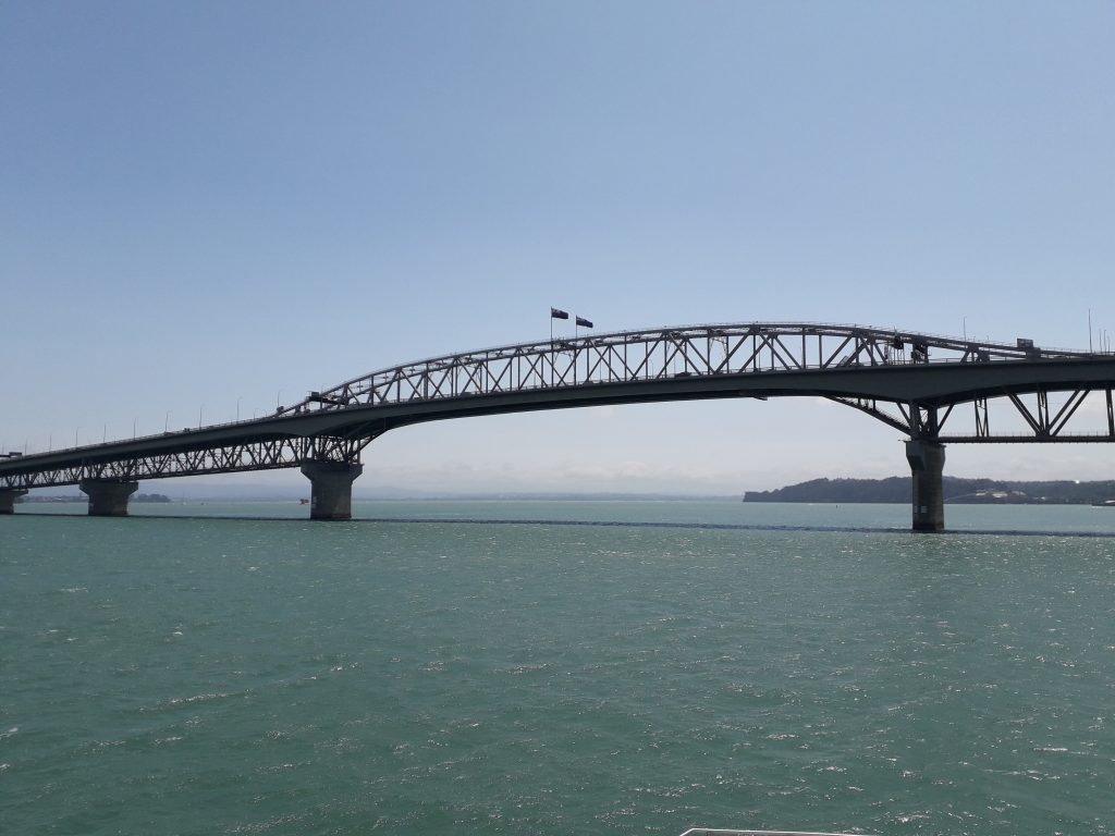 . Auckland harbour bridge