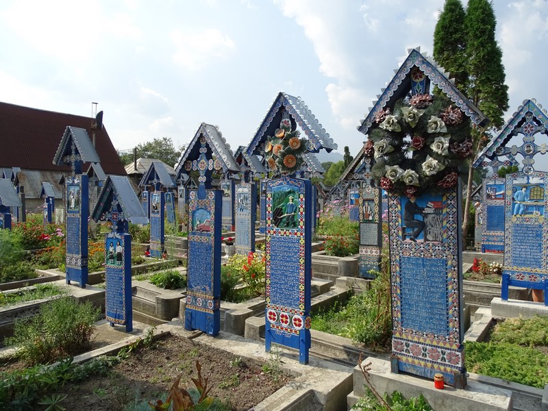 Maramures Sapanta Cimitirul Vesel