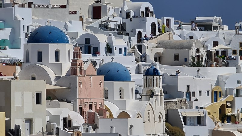 Biserici Oia Santorini