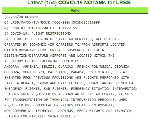 NOTAM December