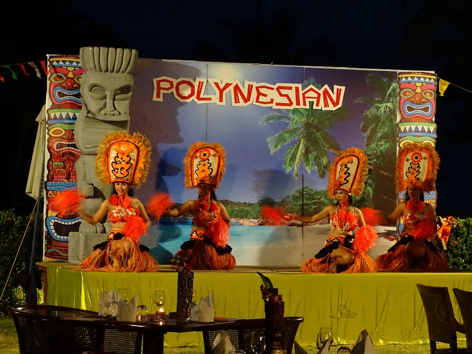 Spectacol polinezian in Thailanda