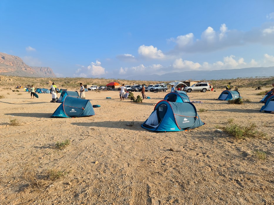 Socotra camping