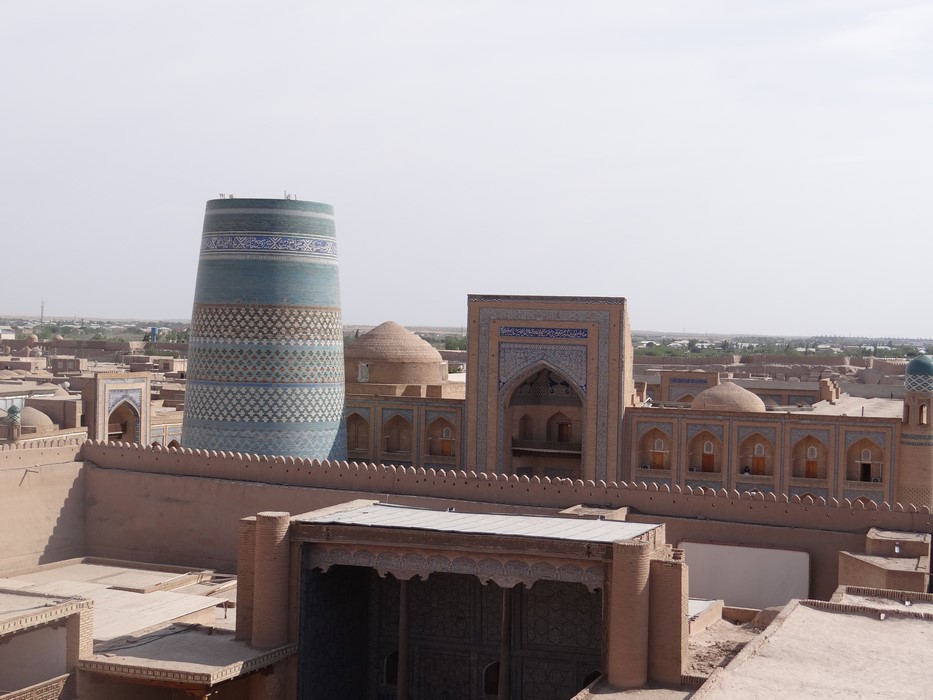 Minaret neterminat Khiva Uzbekistan