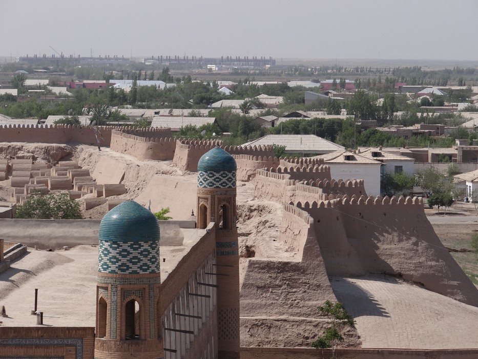 Bird view Uzbekistan