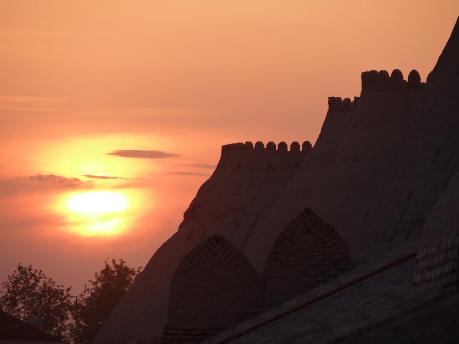 Sunset Uzbekistan