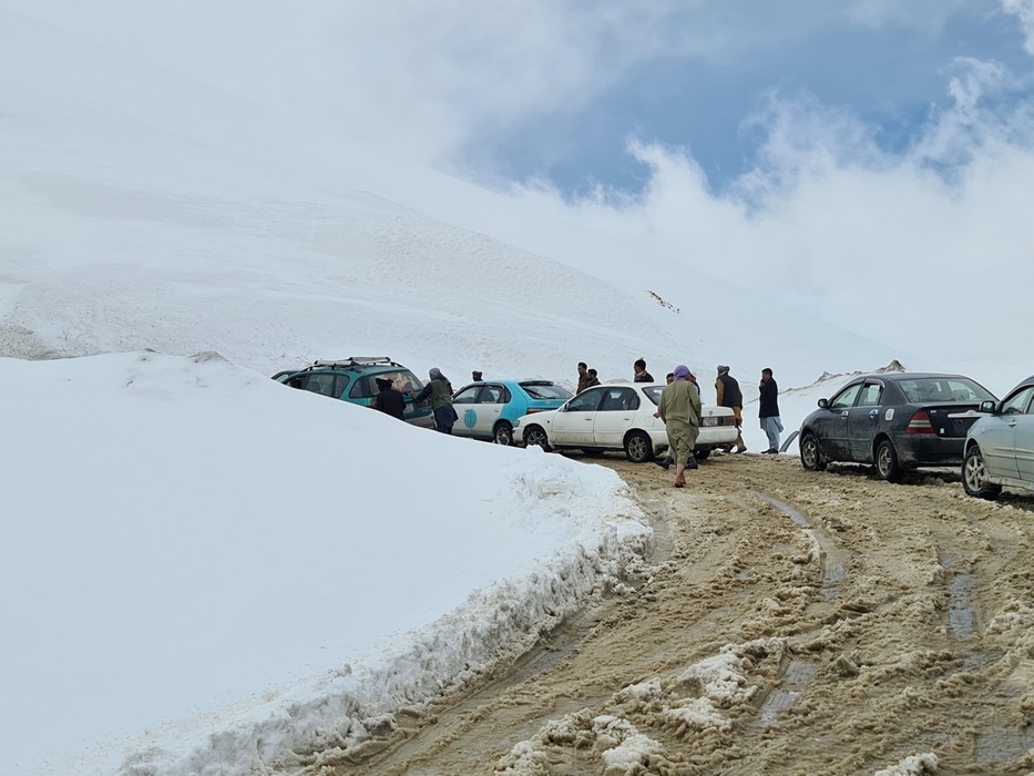 Bamiyan snow