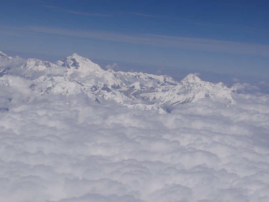 Everest din avion