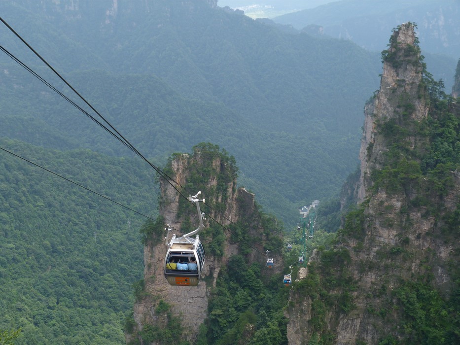 Cable car Zhangjiajie