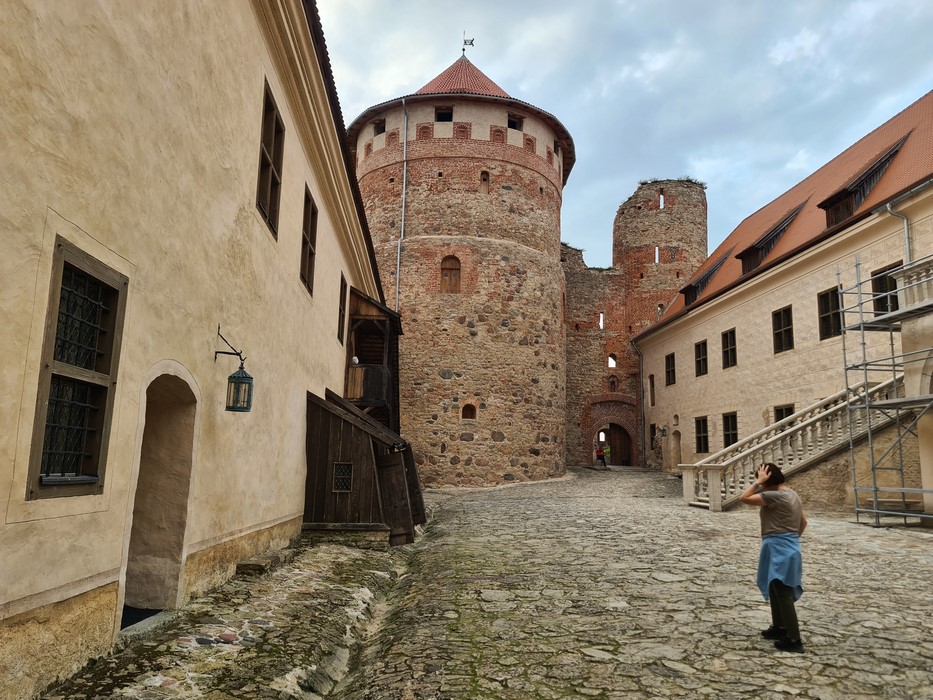 Interior castel Bauska