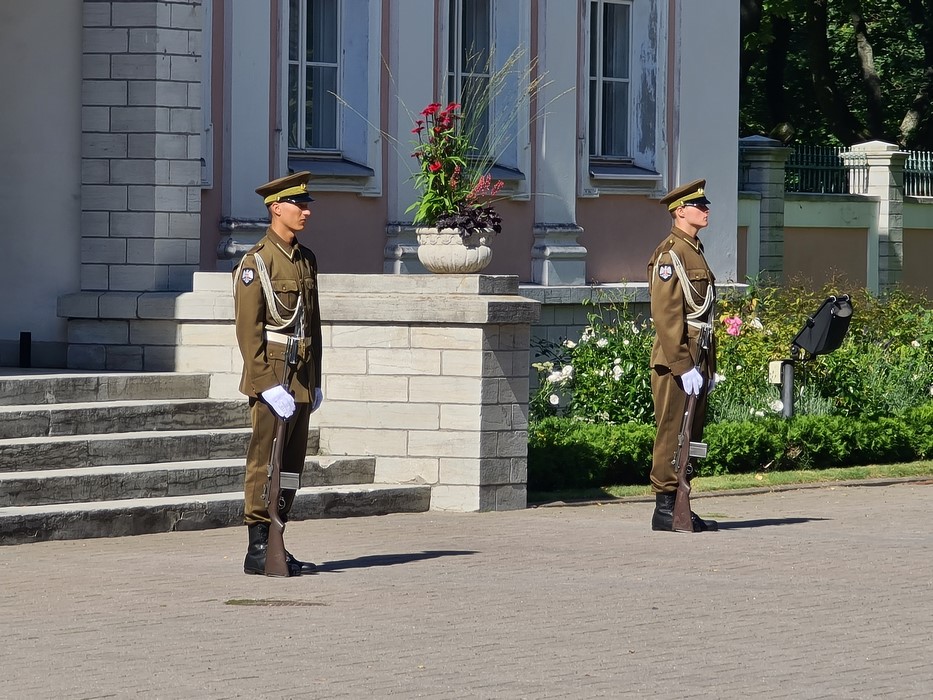 Schimbare garda Palat Prezidential Tallinn