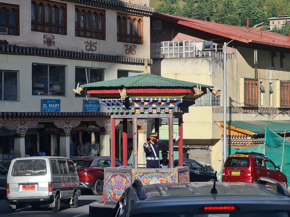 Thimphu traffic lights