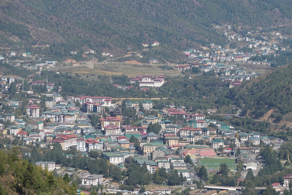 Thimphu view